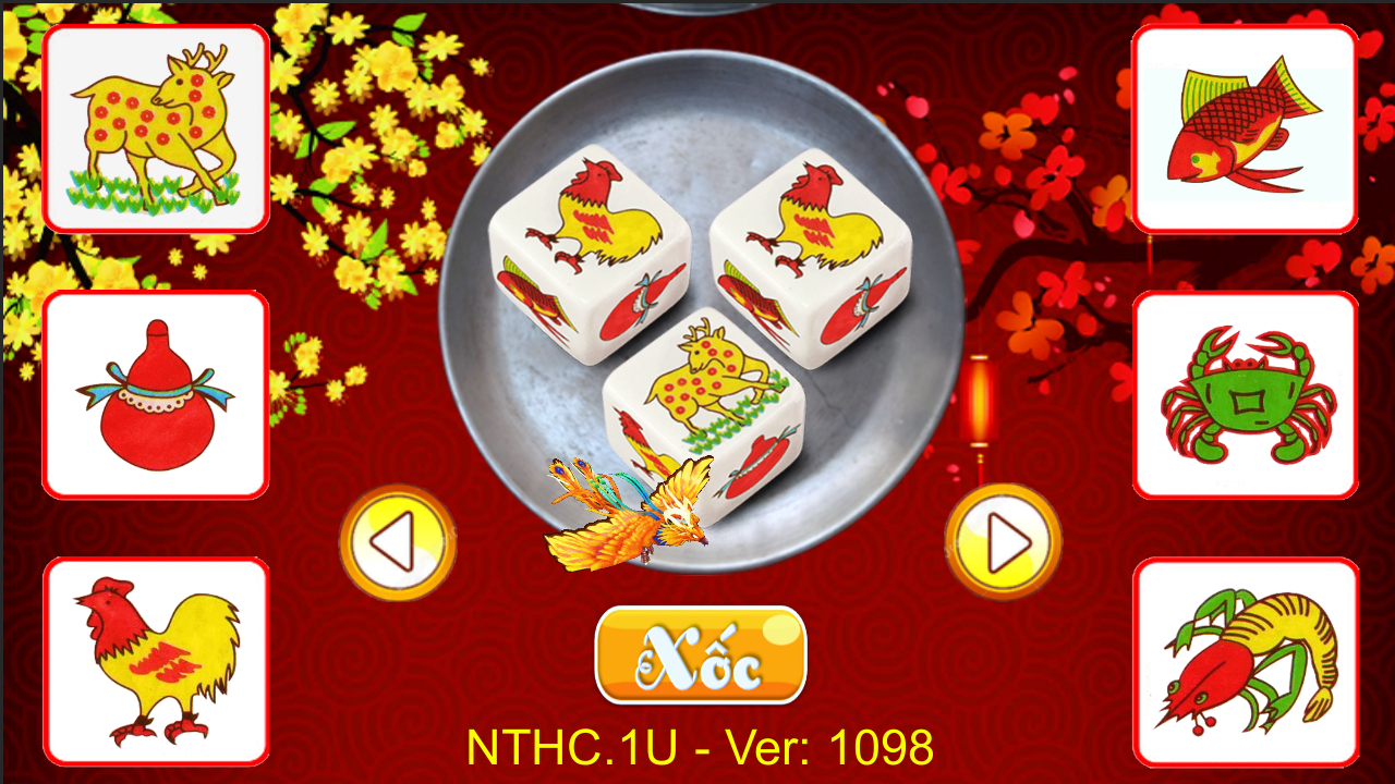 Bầu cua tôm cá là một trong những trò chơi không nên bỏ qua tại Cwin05